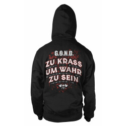 G.O.N.D. Zipjacke "Zu krass um wahr zu sein" S