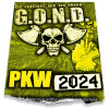 PKW-Plakette G.O.N.D. 2024