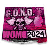 WOMO-Plakette G.O.N.D. 2024