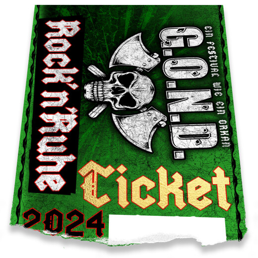 RocknRuhe-Ticket G.O.N.D. 2024