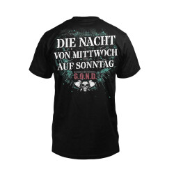 T-Shirt & Girlie Tanktop | DIE NACHT VON MITTWOCH AUF SONNTAG Girlie L