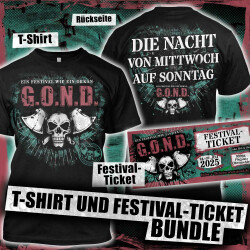 Festival-Ticket Bundle mit T-Shirt/Girlie Tanktop...