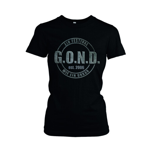 G.O.N.D. Festivalshirt 2024 (Girlie) | Round