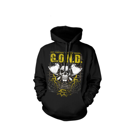 G.O.N.D. 2024 Festivalhoodie 2024 | Thunder XXL