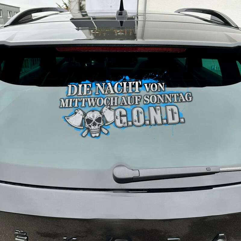 Heckscheibenaufkleber Tuning Oil Slick Stickers Auto für VW Audi Bmw