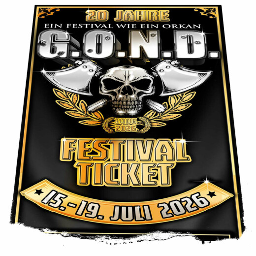 Festival-Ticket | G.O.N.D. 2026