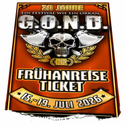 Frühanreise-Ticket | G.O.N.D. 2026