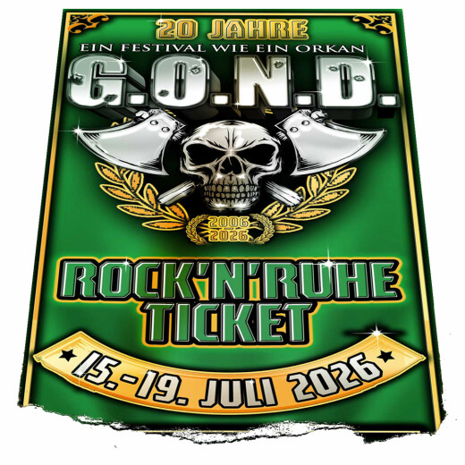RocknRuhe-Ticket | G.O.N.D. 2026