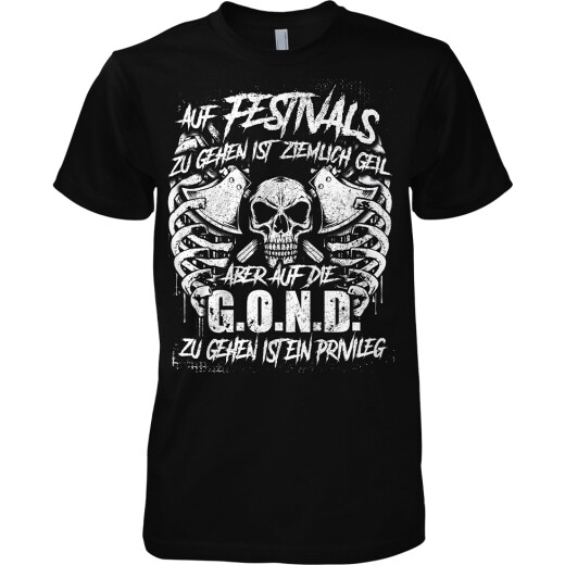 Festival-Shirt | G.O.N.D. 2025 | privileg