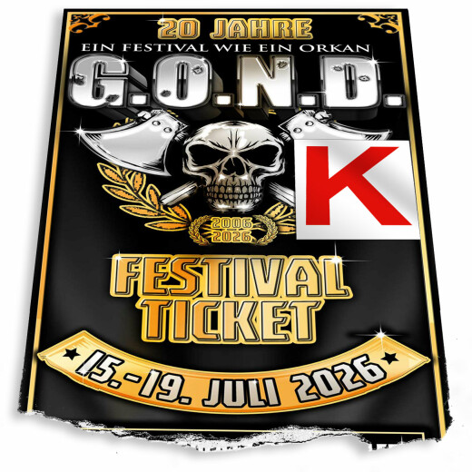Festival-Ticket KINDER | G.O.N.D. 2026