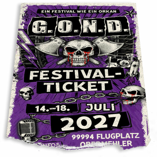 Festival-Ticket | G.O.N.D. 2027