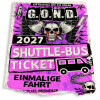 Shuttle-Bus-Ticket EINFACHE FAHRT | G.O.N.D. 2027