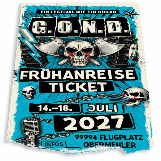 Frühanreise-Ticket | G.O.N.D. 2027