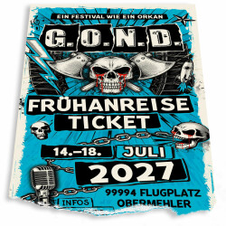 Frühanreise-Ticket | G.O.N.D. 2027