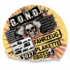 Fahrzeug-Plakette GROß | G.O.N.D. 2027