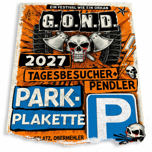 Parkplakette für Tagesbesucher & Pendler | G.O.N.D. 2027
