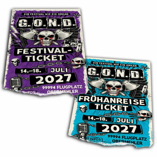 Frühanreise-Ticket-Bundle | G.O.N.D. 2027
